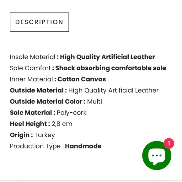 NWOT Calceo Butterflied Patterned Clogs Size 11 - Picture 4 of 4